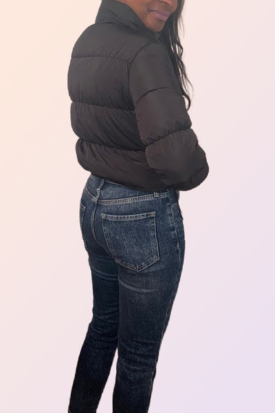 APRÉS SKI CROPPED PUFFER COAT