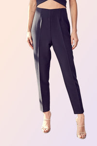 High Waisted Slim Pants