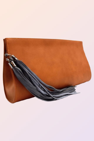 NAIROBI FRINGE CLUTCH