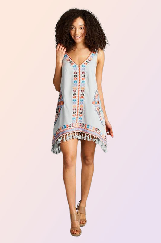 CARACAS MINI DRESS COVERUP