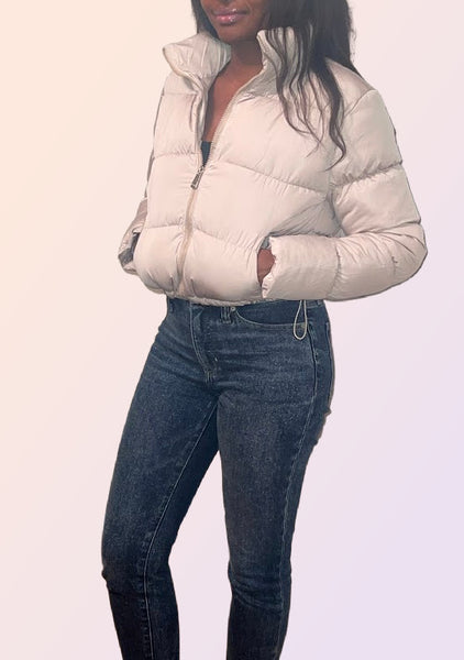 APRÉS SKI CROPPED PUFFER COAT