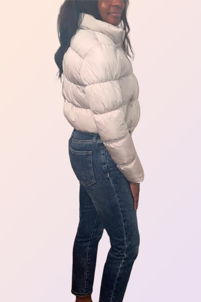 APRÉS SKI CROPPED PUFFER COAT